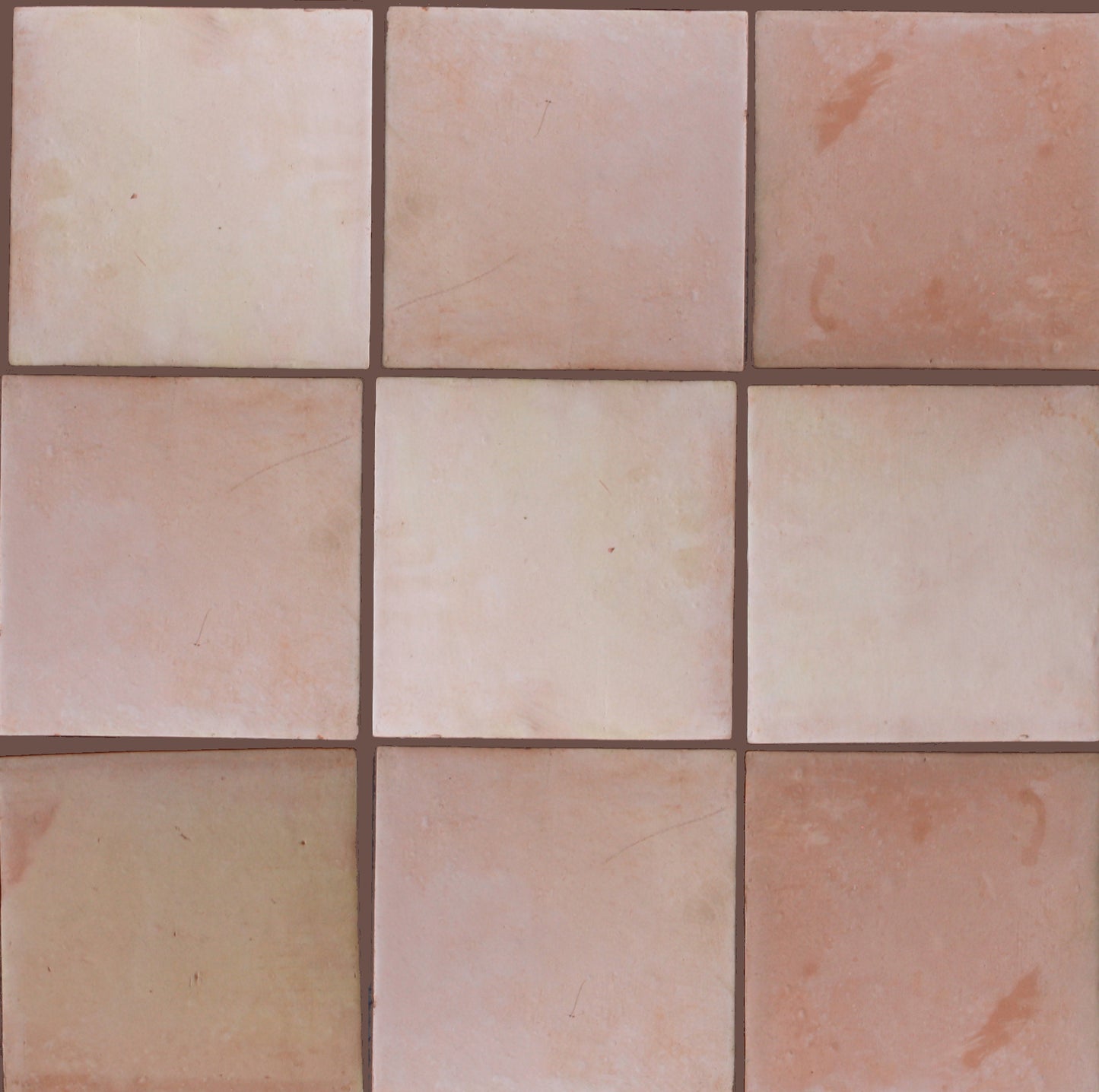 Square 12" Clay Saltillo Floor Tile