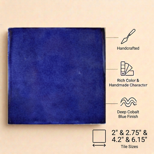 Cobalt Blue Talavera tile feature graphic