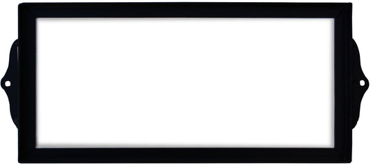 Horizontal Plain Wrought Iron Hacienda Tile Frame