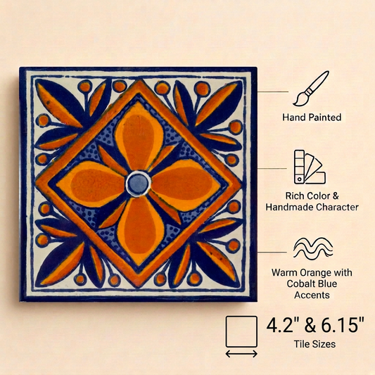 Mendoza tile graphic with ampersand between sizes