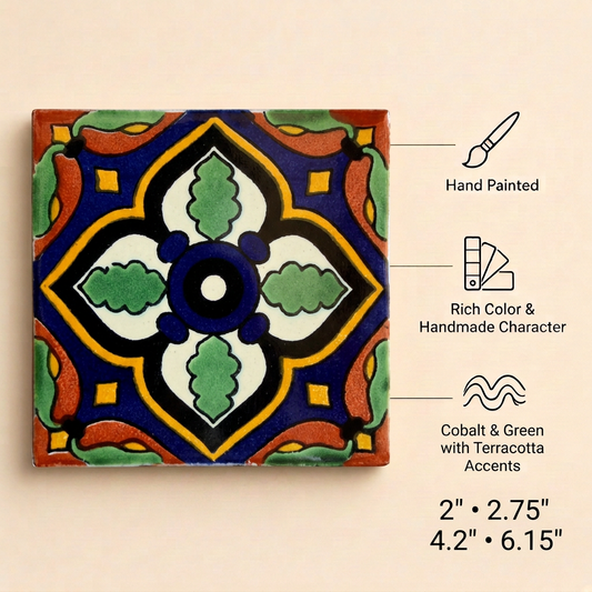 Sassari Talavera tile feature graphic