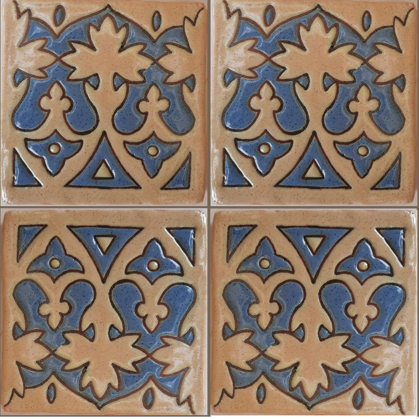Alhambra Arabic Talavera Mexican Tile