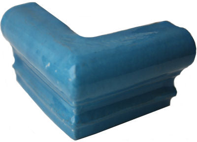 Aqua Blue Chair Rail Molding 4