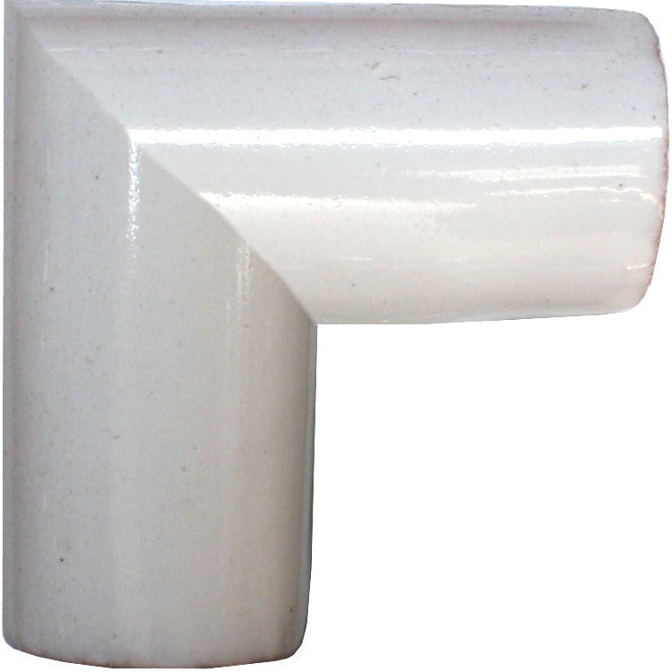 Pure White Talavera Pencil Corner