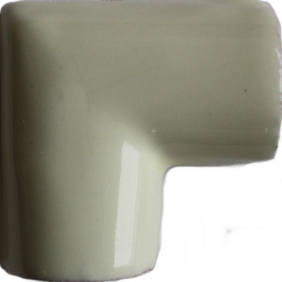 Mexican White Talavera Pencil Corner