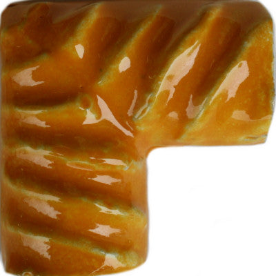 Yellow Talavera Clay Rope Corner