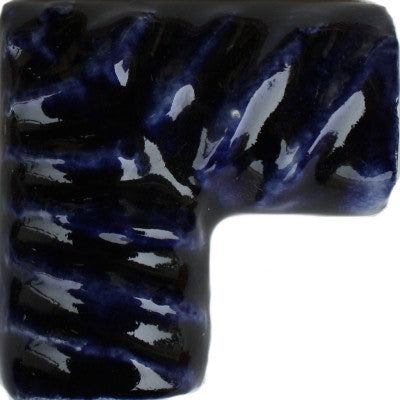 Cobalt Blue Talavera Clay Rope Corner