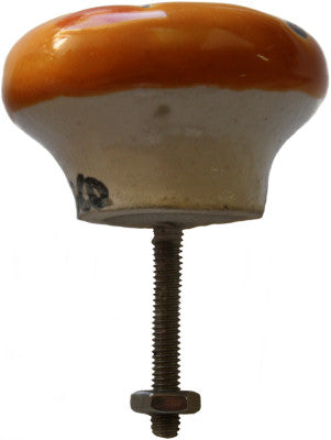 Round Desert Talavera Ceramic Drawer Knob