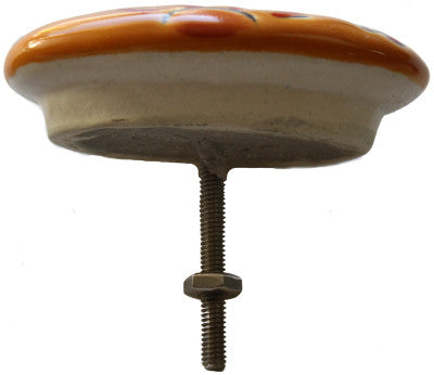 Oval Desert Scene Talavera Ceramic Drawer Knob