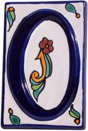 Colonial Tile Numbers