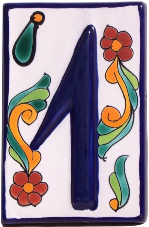 Colonial Tile Numbers