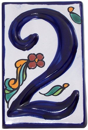 Colonial Tile Numbers
