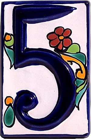 Colonial Tile Numbers