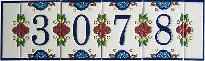 Mission Tile Numbers