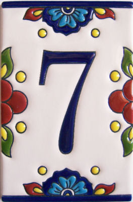 Mission Tile Numbers