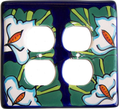 Lily Talavera Double Outlet Switch Plate