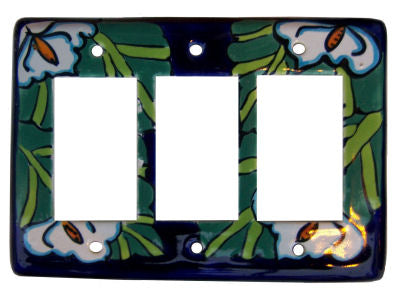 Lily Talavera Triple Decora Switch Plate