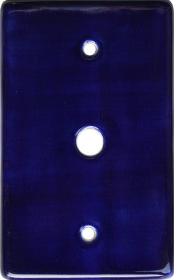 Blue Talavera Ceramic TV Wall Plate