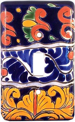 Marigold Talavera Single Toggle Switch Plate