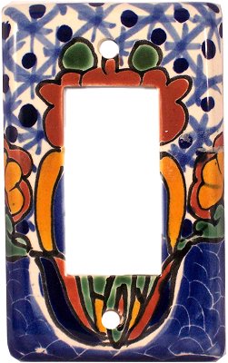 Turtle Talavera Single Decora GFI Switch Plate