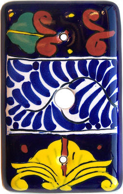 Marigold Talavera TV Cable Plate