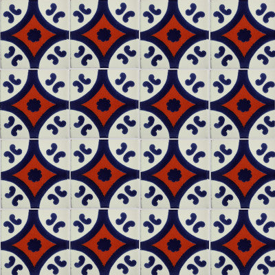 Blue Diamond Talavera Mexican Tile
