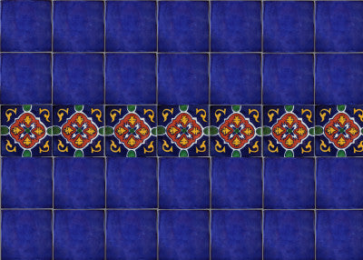 Blue Granada Talavera Mexican Tile
