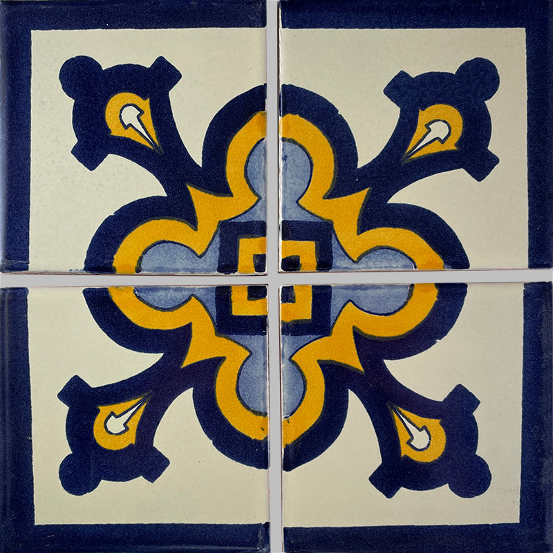 Milan Corner Talavera Mexican Tile