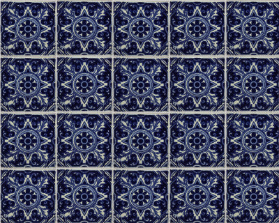 Blue Forest Talavera Tile