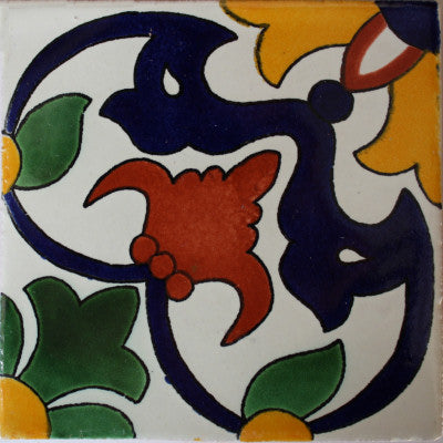 Hortensia Talavera Mexican Tile
