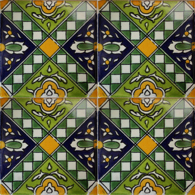 Zamora Santa Barbara Talavera Tile