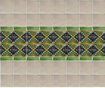 Zamora Santa Barbara Talavera Tile