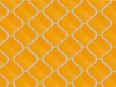 Yellow Lantern Mexican Tile