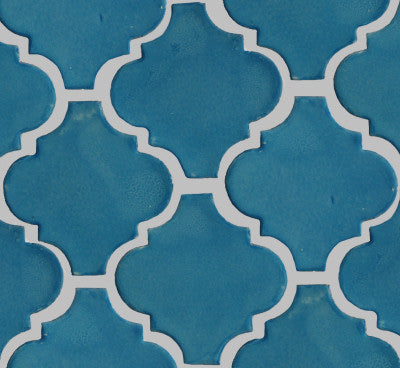 Aqua Lantern Mexican Tile