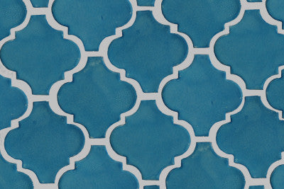 Aqua Lantern Mexican Tile