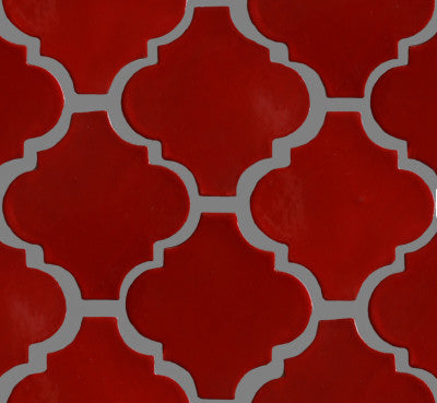 Red Lantern Mexican Tile