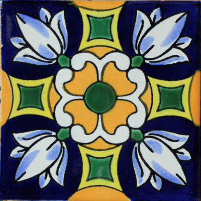 Cotton Santa Barbara Mexican Tile