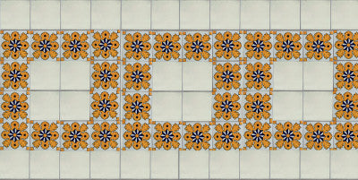 Forsythia Santa Barbara Mexican Tile