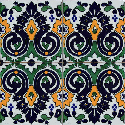 Carnation Santa Barbara Mexican Tile