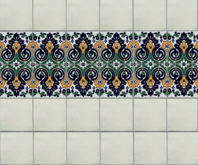 Carnation Santa Barbara Mexican Tile