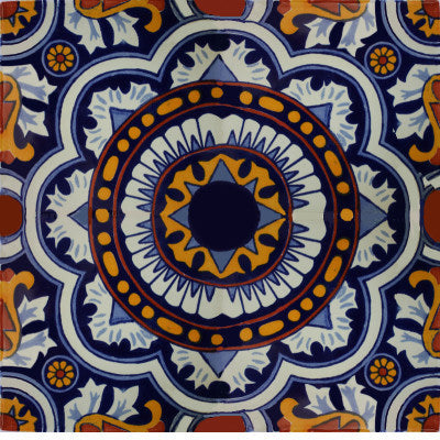 Full Moroccan Talavera Tile Coaster