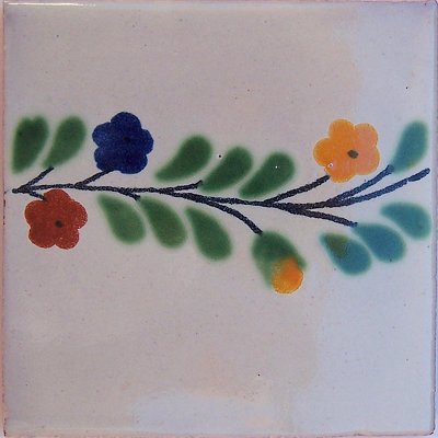 Bouquet Bower Talavera Mexican Tile
