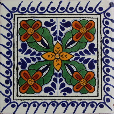 Cacerez Talavera Mexican Tile