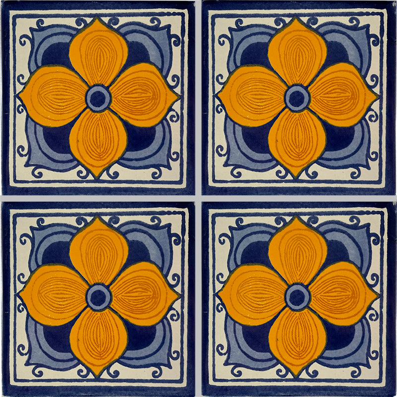 Marigold Talavera Mexican Tile
