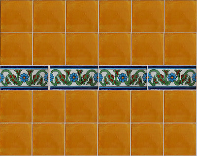 Carbellino Subway Mexican Tile