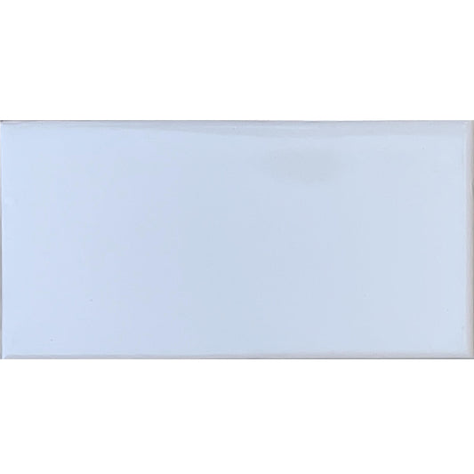 Pure White Subway Talavera Tile