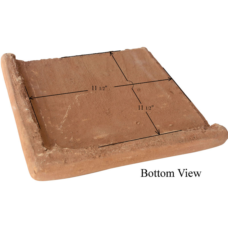 Corner Stair Tread Clay Lincoln Floor Tile