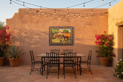 Cantina El Rey Patio - Correct Scale