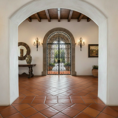 12" Square Lincoln Mexican Floor Tile