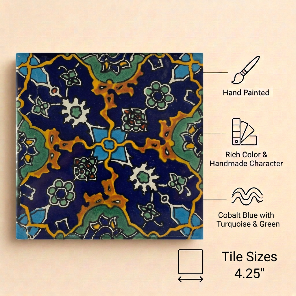 Syria-Turkish Talavera tile feature graphic